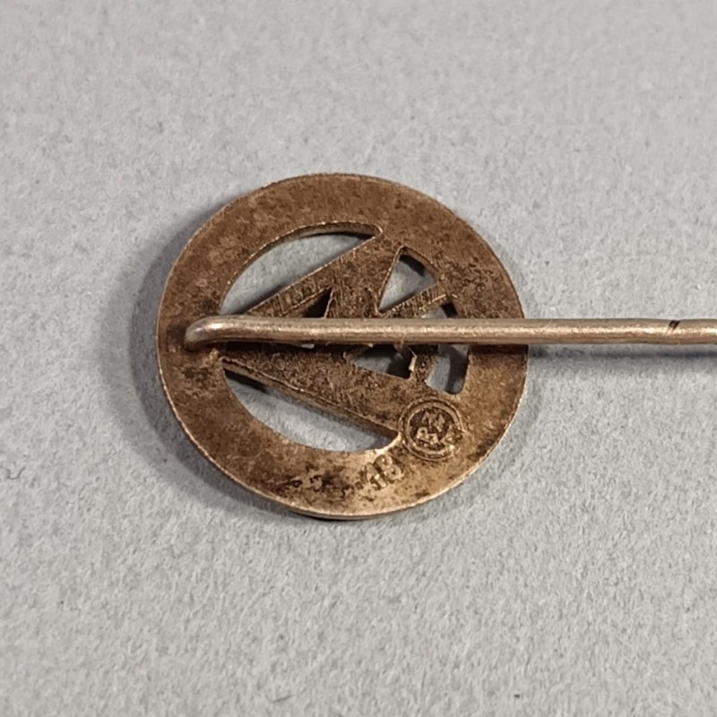 ALLEMAGNE EPINGLE DE CRAVATTE SA FABRICATION SECONDE GUERRE RZM18 HAUTEUR 6 cm