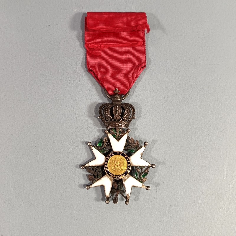 FRANCE MEDAILLE DE CHEVALIER DE L'ORDRE DE LA LEGION D'HONNEUR NAPOLEON III PRESIDENCE 1851 1852