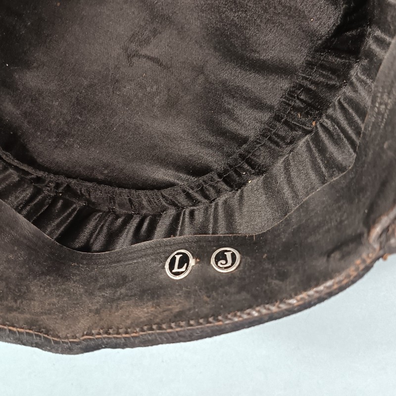 KEPI MODELE 1919 1931 DE CAPITAINE DE L'ARTILLERIE PAS DE CHIFFRE ANNEES 1940 TAILLE 58 UNIFORME CAMPAGNE 1939 1940, TENUE 1931