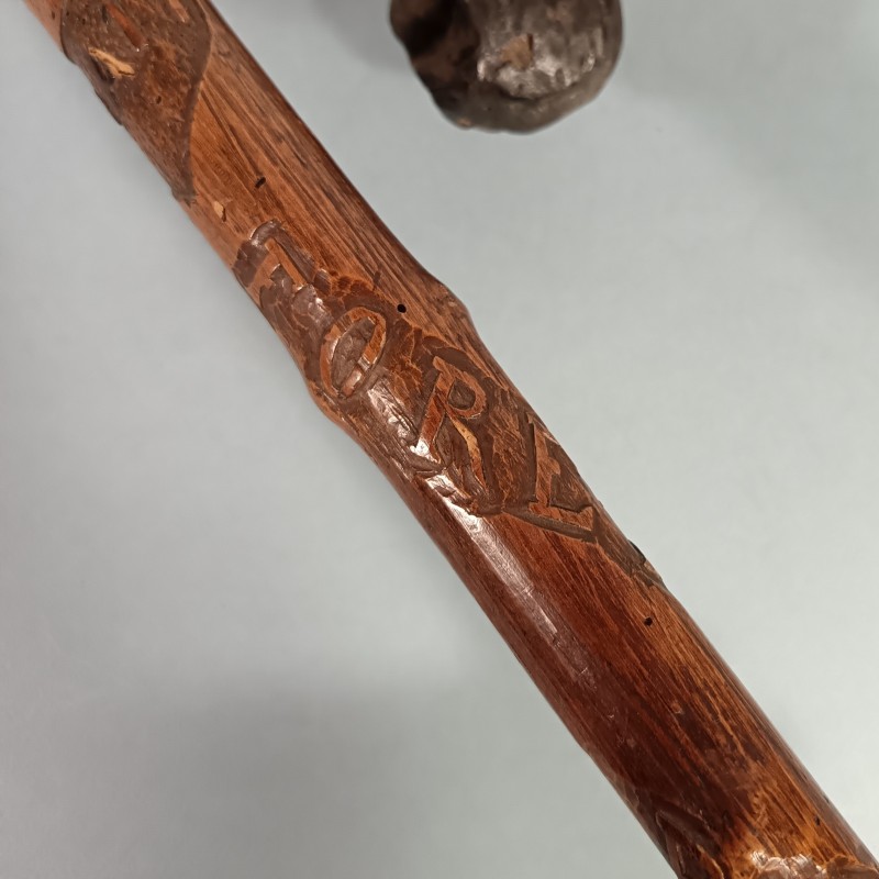 CANE ARTISANAT SOUVENIR DES POILUS DE LA GRANDE GUERRE MARQUEE 14 A 17 FORET DE PARR (PARROY - MEURTHE ET MOSELLE)