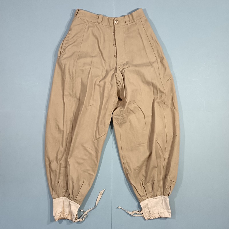PANTALON CULOTTE FLOTTARD POUR TENUE DE TRADITION DES TROUPES SAHARIENNES SPAHIS ET LEGION SAHARA 1956 1962