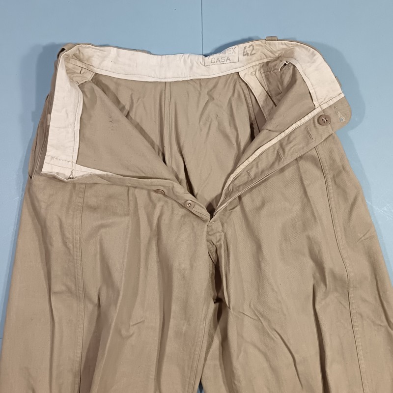 PANTALON CULOTTE FLOTTARD POUR TENUE DE TRADITION DES TROUPES SAHARIENNES SPAHIS ET LEGION SAHARA 1956 1962