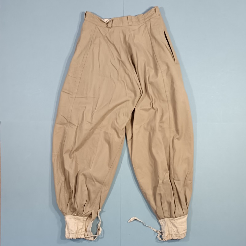 PANTALON CULOTTE FLOTTARD POUR TENUE DE TRADITION DES TROUPES SAHARIENNES SPAHIS ET LEGION SAHARA 1956 1962