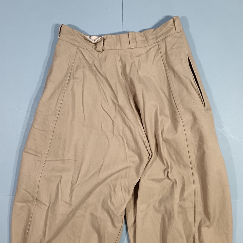PANTALON CULOTTE FLOTTARD POUR TENUE DE TRADITION DES TROUPES SAHARIENNES SPAHIS ET LEGION SAHARA 1956 1962