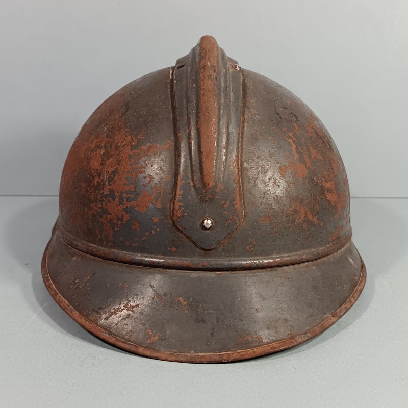 CASQUE ADRIAN MODELE 1915 INSIGNE DU GENIE COMPLET GUERRE 1914-1918 POILUS DE VERDUN INSIGNE CASQUE ET CUIRASSE RF