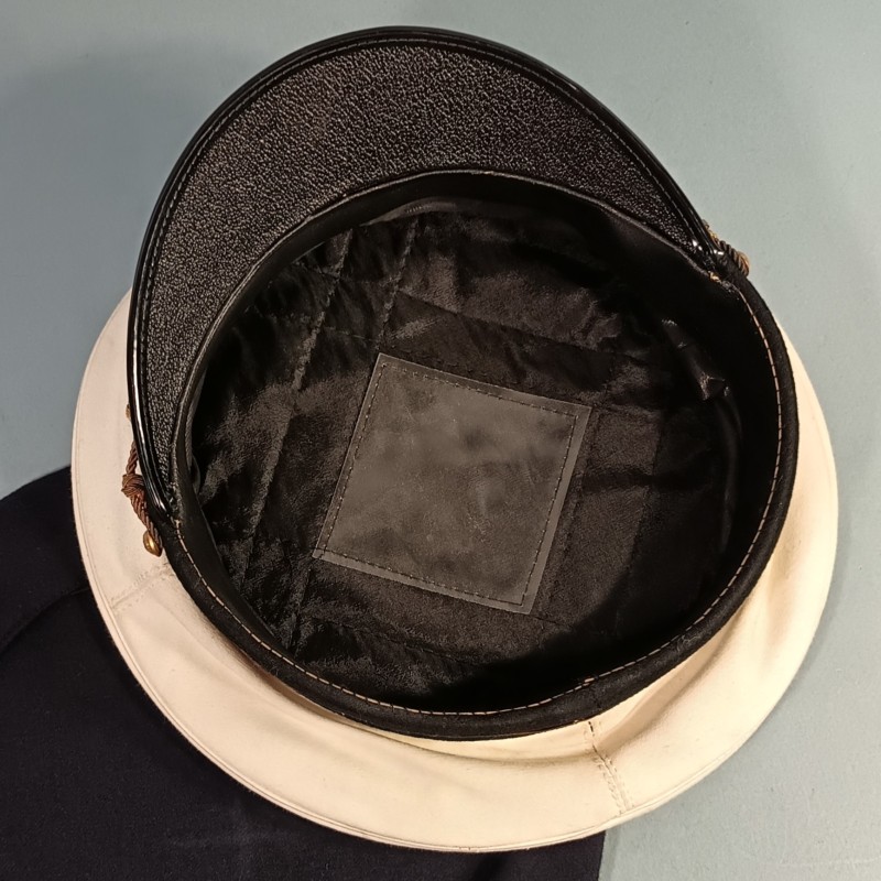 CASQUETTE AVIATION MODELE 1929 LIEUTENANT ARMEE DE L'AIR 1950 1960 TAILLE 57 DESSUS DE DEUX COULEURS AVIATEUR PILOTE