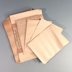 ENSEMBLE DE 5 DIPLOMES COLONIALE MAROC OUISSAM D'UN SOUS OFFICIER AU 1 er ET 8 ème RTA 157 èmeS RI ANNEES 1910-1922