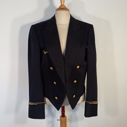 UNIFORME DE GALA SPENCER D'OFFICIER ARMEE DE L'AIR AVIATION PILOTE BELLE FABRICATION ANNEES 1960 1980 VESTE ET PANTALON
