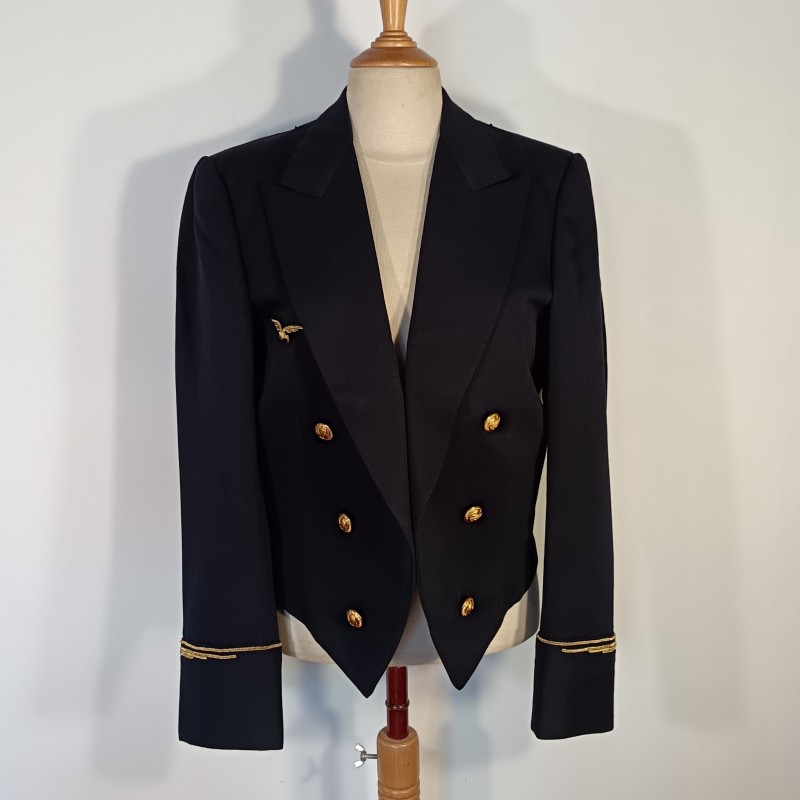 UNIFORME DE GALA SPENCER D'OFFICIER ARMEE DE L'AIR AVIATION PILOTE BELLE FABRICATION ANNEES 1960 1980 VESTE ET PANTALON