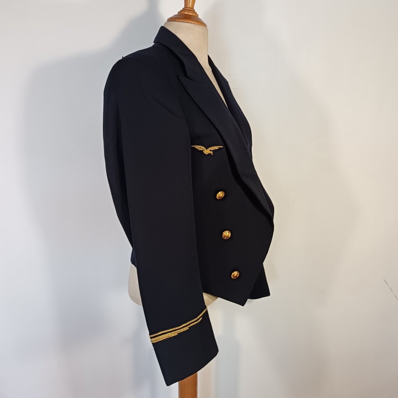 UNIFORME DE GALA SPENCER D'OFFICIER ARMEE DE L'AIR AVIATION PILOTE BELLE FABRICATION ANNEES 1960 1980 VESTE ET PANTALON