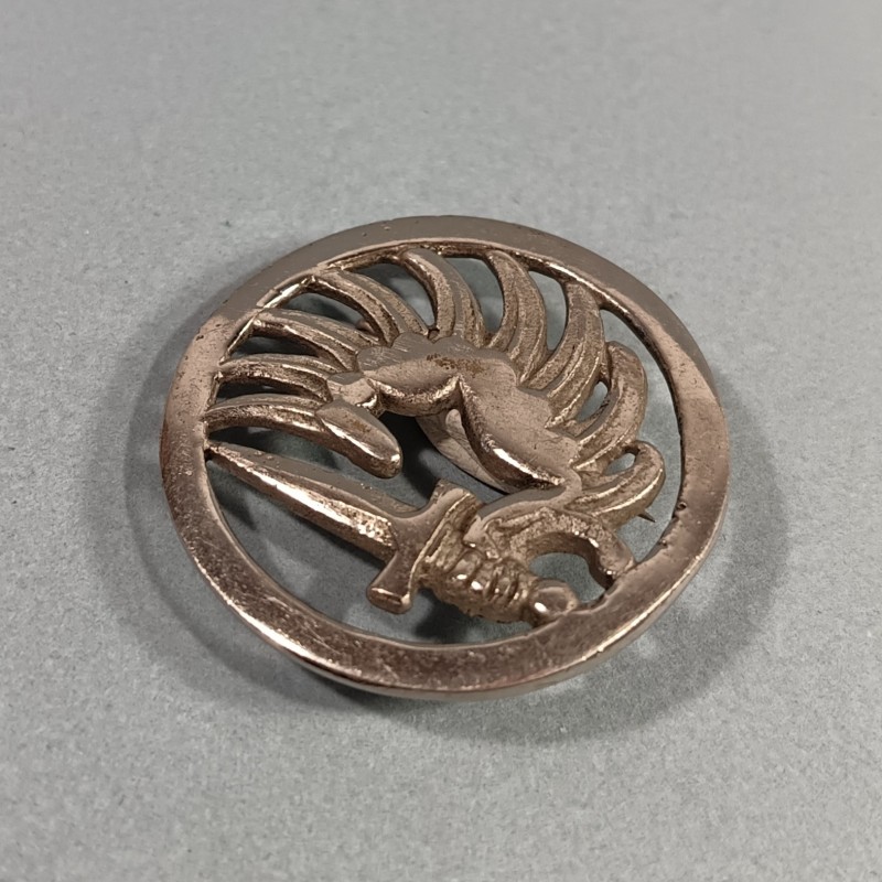 INSIGNE DE BERET PARACHUTISTE FABRICATION LOCALE ANNEES 1950 - 1960 TAP INDOCHINE ALGERIE BEP LEGION ETRANGERE