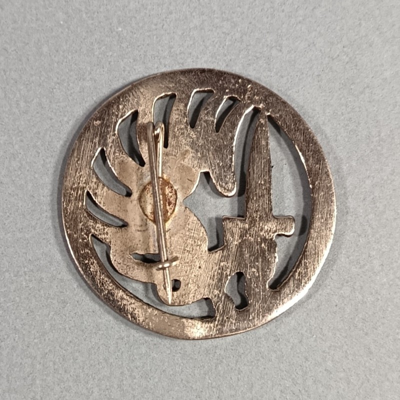 INSIGNE DE BERET PARACHUTISTE FABRICATION LOCALE ANNEES 1950 - 1960 TAP INDOCHINE ALGERIE BEP LEGION ETRANGERE