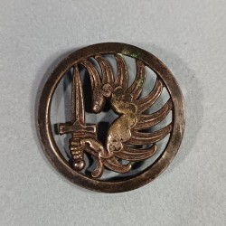 INSIGNE DE BERET PARACHUTISTE FABRICATION DRAGO RUE ROMAINVILLE EN CREUX 1956 - 1960 TAP ALGERIE TAP LEGION