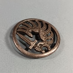 INSIGNE DE BERET PARACHUTISTE FABRICATION ARTHUS BERTRAND ANNEES 1950 - 1960 TAP INDOCHINE ALGERIE