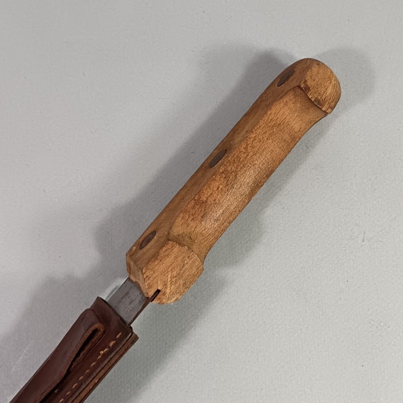 MACHETTE OU COUPE COUPE DE TIRAILLEURS SENEGALAIS AVEC SON ETUI SIMPLIFIER SECONDE GUERRE