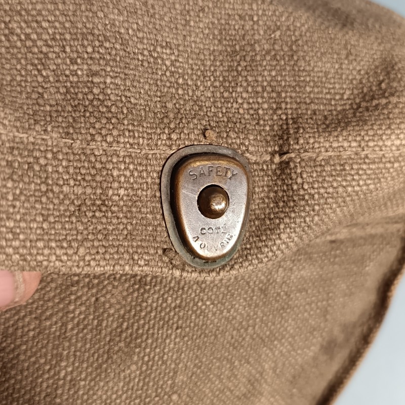 POUCH PORTE CHARGEUR DE TYPE US POUR CHARGEURS THOMPSON FABRICATION FRANCAISE INDOCHINE ALGERIE TAP EUIPEMENT 1950