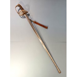 SABRE MODELE 1882 FANTAISIE POUR OFFICIERS D'INFANTERIE OU CAVALERIE AVEC BLASON D'UN COMTE DE FRANCE FABRICATION BALP