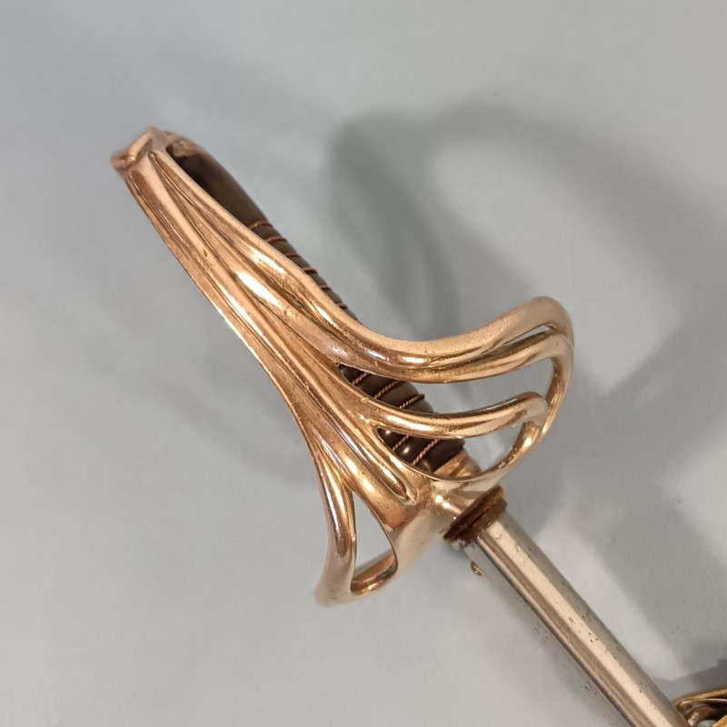 SABRE MODELE 1882 FANTAISIE POUR OFFICIERS D'INFANTERIE OU CAVALERIE AVEC BLASON D'UN COMTE DE FRANCE FABRICATION BALP