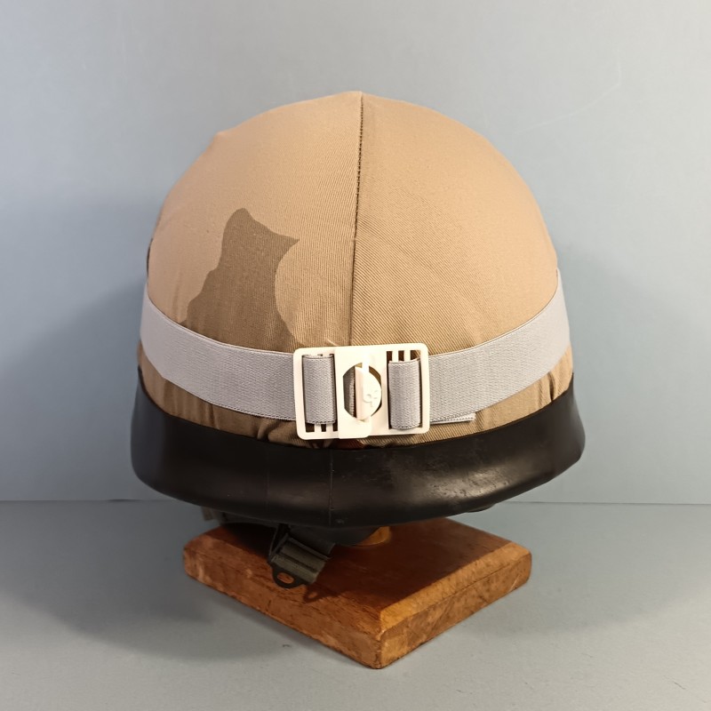 CASQUE F1 CAMOUFLE DAGUET GUERRE DU GOLF 1990 - 1991 COUVRE CASQUE ET LUNETTES BOLLE LEGION ETRANGERE DESERT STROM