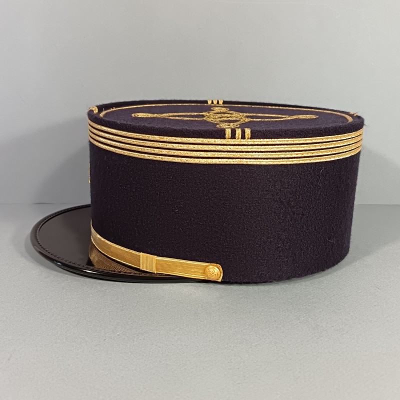 KEPI D'OFFICIER COMMANDANT INFANTERIE ET ARTILLERIE DES TROUPES DE MARINES FABRICATION ACTUELLE TAILLE 60