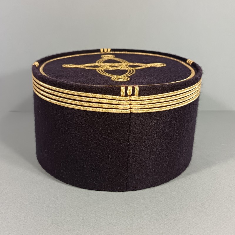 KEPI D'OFFICIER COMMANDANT INFANTERIE ET ARTILLERIE DES TROUPES DE MARINES FABRICATION ACTUELLE TAILLE 60