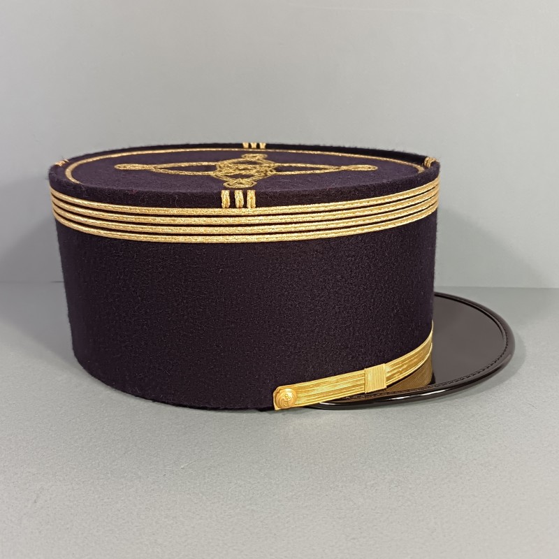 KEPI D'OFFICIER COMMANDANT INFANTERIE ET ARTILLERIE DES TROUPES DE MARINES FABRICATION ACTUELLE TAILLE 60