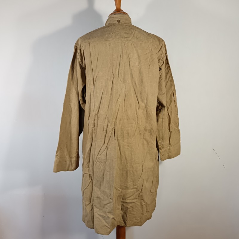 CHEMISE FRANCAISE TROUPE MODELE 1935 REGIMENTEE DU 168 ème RIF REGIMENT D'INFANTERIE DE FORTERESSE CAMPAGNE 1939 1940