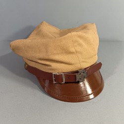 CASQUETTE DES SCOUT POLONAIS AVEC PETIT INSIGNE SUR LA JUGULAIRE TAILLE 55 FABRICATION RECENTE