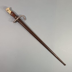 BAIONNETTE POUR FUSIL GRAS FRANCAIS MODELE 1874 AVEC ANCRE POUR LES TROUPE DE MARINE OU DE L'INFANTERIE COLONIALE