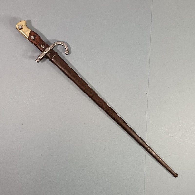 BAIONNETTE POUR FUSIL GRAS FRANCAIS MODELE 1874 AVEC ANCRE POUR LES TROUPE DE MARINE OU DE L'INFANTERIE COLONIALE