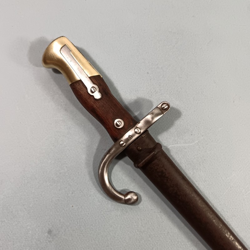 BAIONNETTE POUR FUSIL GRAS FRANCAIS MODELE 1874 AVEC ANCRE POUR LES TROUPE DE MARINE OU DE L'INFANTERIE COLONIALE