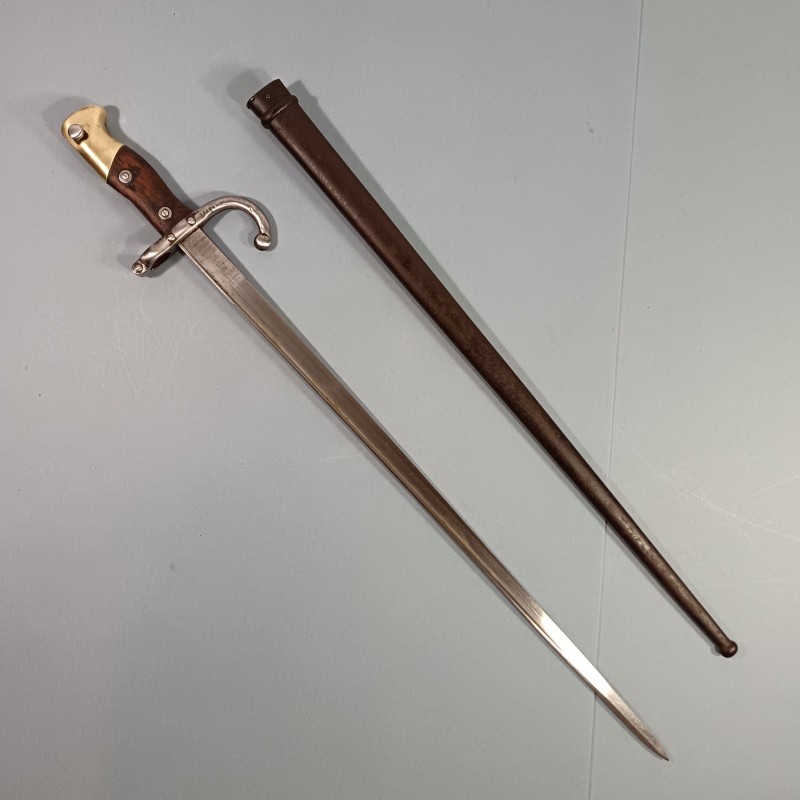 BAIONNETTE POUR FUSIL GRAS FRANCAIS MODELE 1874 AVEC ANCRE POUR LES TROUPE DE MARINE OU DE L'INFANTERIE COLONIALE