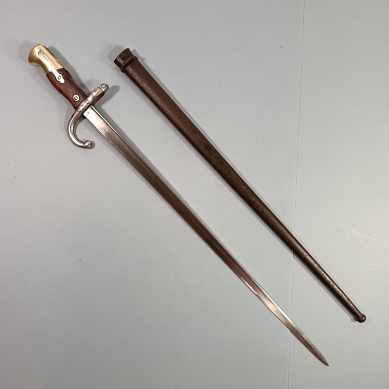 BAIONNETTE POUR FUSIL GRAS FRANCAIS MODELE 1874 AVEC ANCRE POUR LES TROUPE DE MARINE OU DE L'INFANTERIE COLONIALE