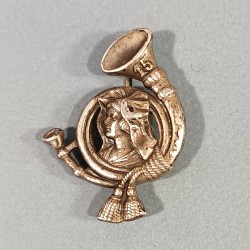 INSIGNE MILITAIRE 15 ème BCA BATAILLON DE CHASSEURS ALPINS FABRICATION DRAGO PARIS NICE (RUE BERANGER)