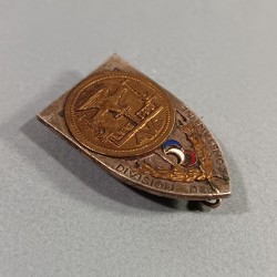 INSIGNE MILITAIRE DIVISION DE CONSTANTINE MAROC FABRICATION DRAGO PARIS NICE RUE BERANGER