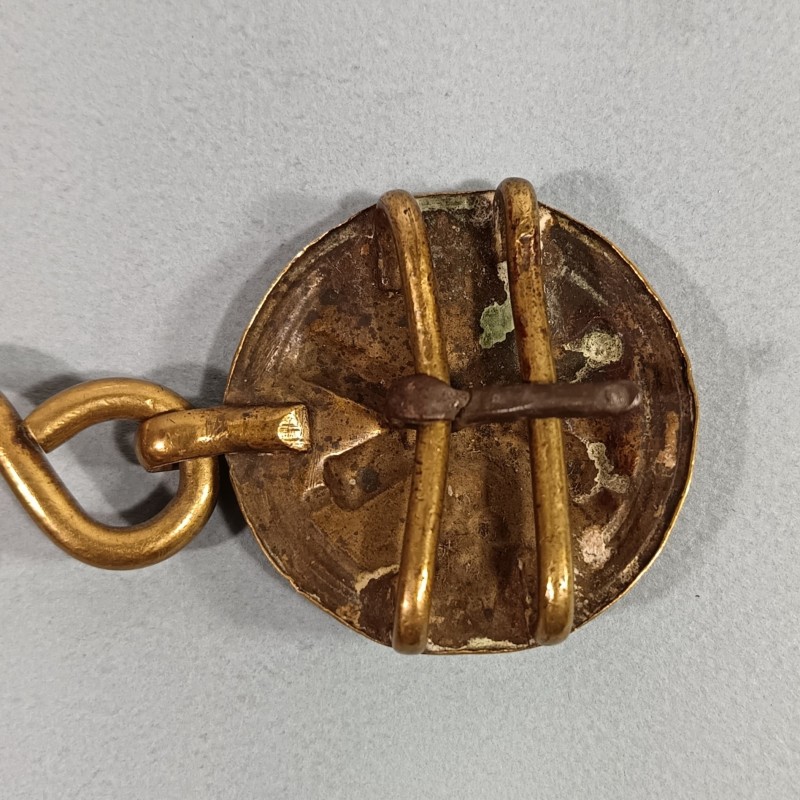 BOUCLES DE CEINTURON TROUPE ARTILLERIE OU ARTILLEUR MONTE MODELE POUR SABRE DE CANONNIER 1829 ET ARTILLERIE 1822-60