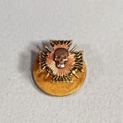 BOUTONNIERE INSIGNE DES CROIX DE FEU ANCIENS COMBATTANTS DE 1914 1918 CREEE DE 1927 A 1936 FABRICATION ARTHUS BERTRAND