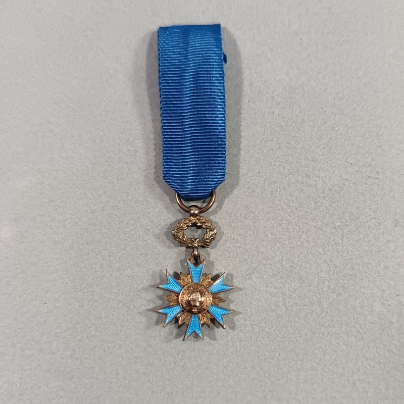 FRANCE REDUCTION DE LA MEDAILLE DE COMMANDEUR DE L'ORDRE NATIONAL DU MERITE ONM EN ARGENT