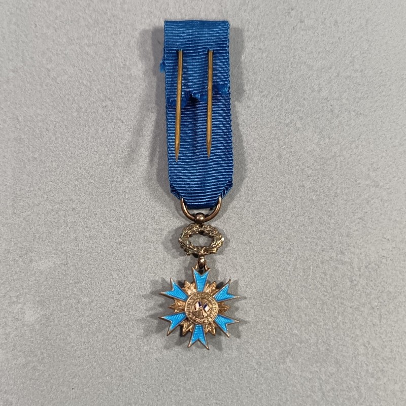 FRANCE REDUCTION DE LA MEDAILLE DE COMMANDEUR DE L'ORDRE NATIONAL DU MERITE ONM EN ARGENT
