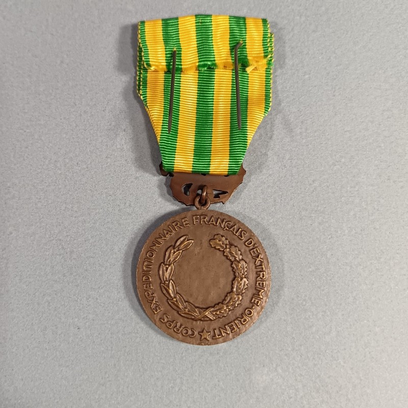 MEDAILLE COMMEMORATIVE DU CORPS EXPEDITIONNAIRE FRANCAIS D'EXTREME-ORIENT EN INDOCHINE