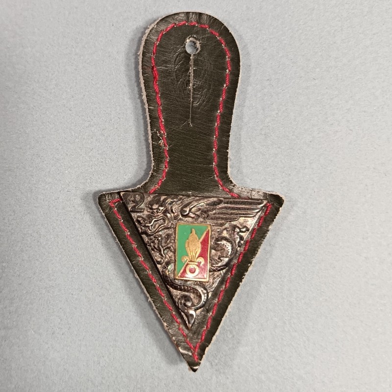 INSIGNE MILITAIRE 2 ème BEP REP PARACHUTISTE LEGION ETRANGERE PARA FABRICATION DRAGO PARIS G1948 VERT CLAIR