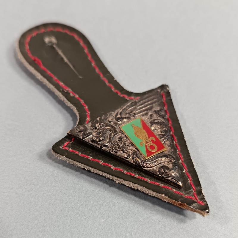 INSIGNE MILITAIRE 2 ème BEP REP PARACHUTISTE LEGION ETRANGERE PARA FABRICATION DRAGO PARIS G1948 VERT CLAIR