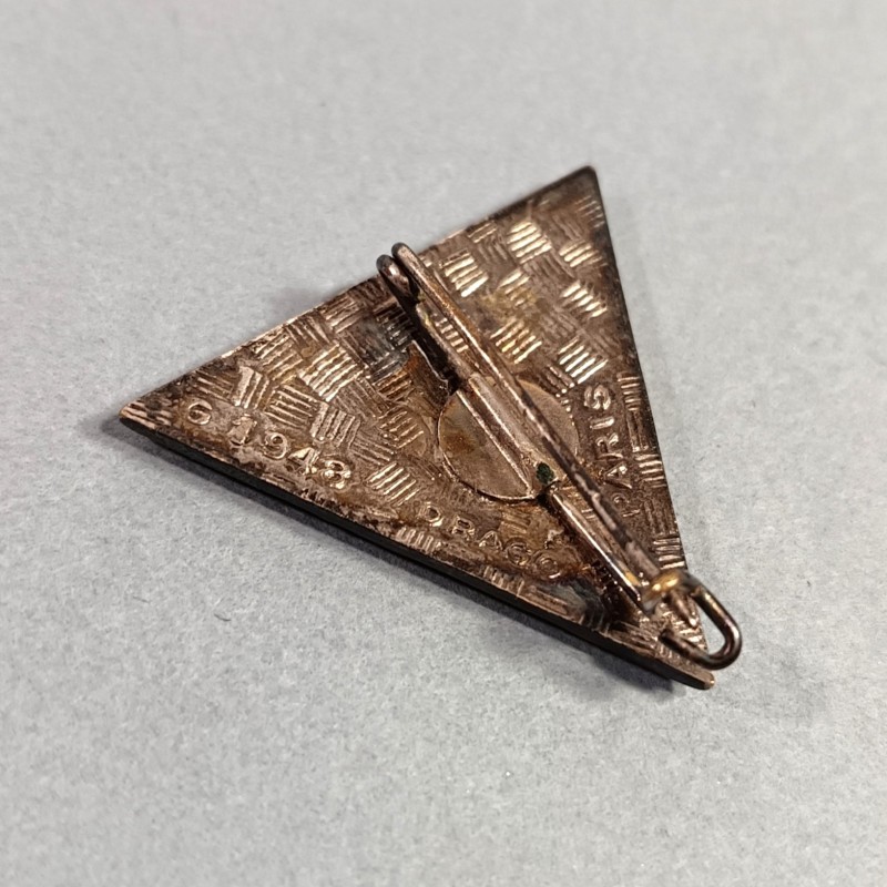 INSIGNE MILITAIRE 2 ème BEP REP PARACHUTISTE LEGION ETRANGERE PARA FABRICATION DRAGO PARIS G1948 VERT CLAIR