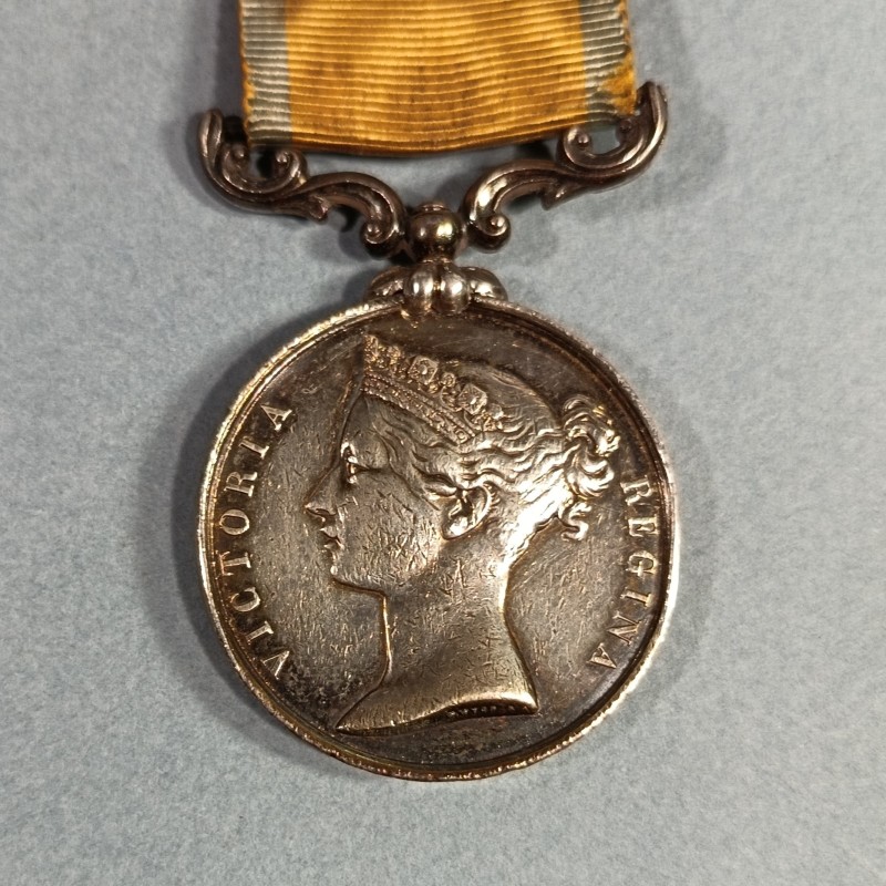 MEDAILLE DE L'EXPEDITION DE LA BALTIQUE MEDAILLE EN ARGENT FABRICATION ANGLAISE DISTRIBUEE AUX FRANCAIS 1854 1855 SECOND EMPIRE