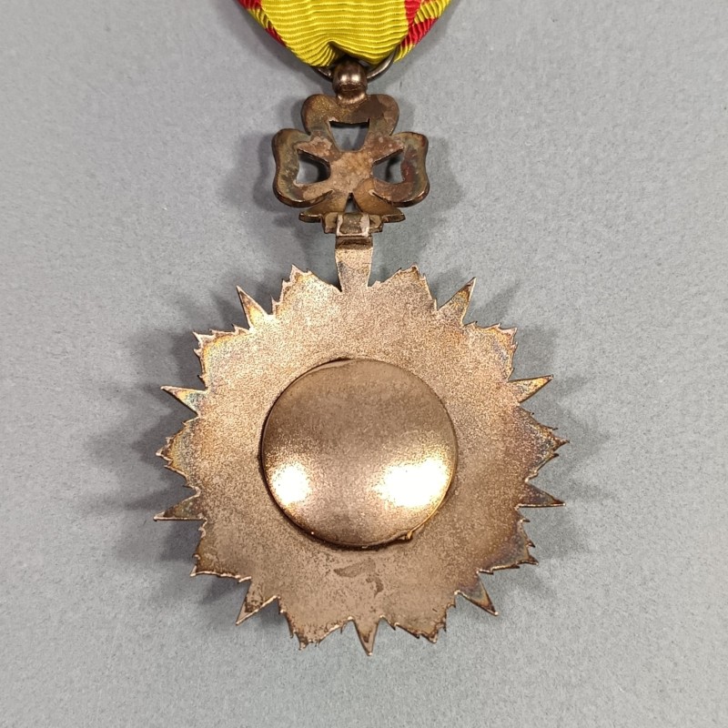 TUNISIE MEDAILLE DE CHEVALIER DE L'ORDRE TUNISIEN DU NICHAN IFTIKHAR MUHAMMAD EL HABIB 1922-1929