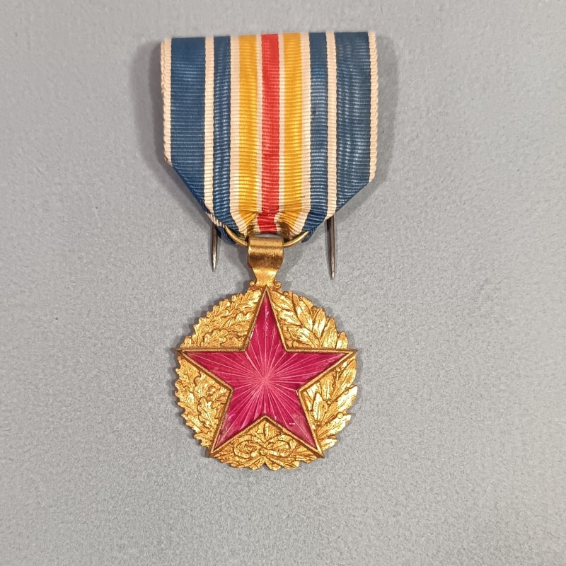 FRANCE MEDAILLE DES BLESSES GUERRE 1914-1918 1939-1945 MODELE SECOND TYPE FABRICATION ANCIENNE