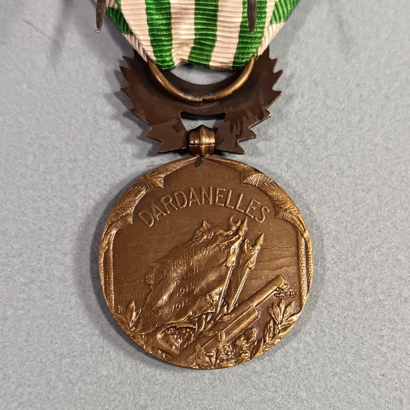 FRANCE MEDAILLE D'ORIENT OU DARDANELLES GUERRE 1914-1918 FRENCH DARDANELLES WW1 MEDAL