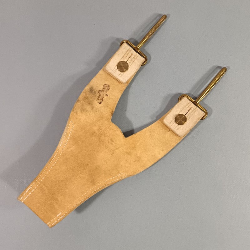 PORTE BAIONNETTE EN BUFFLETERIE BLANCHE GENDARMERIE POUR TENUE DE PARADE 1920 -1931 CHASSEPOT GRAS LEBEL ET BERTHIER