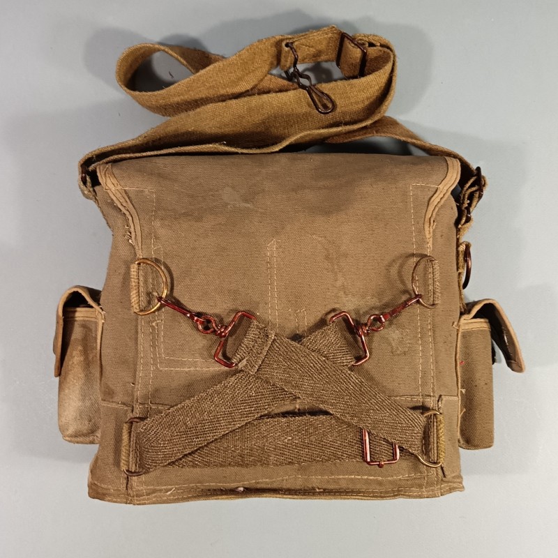 MASQUE A GAZ MILITAIRE FRANÇAIS ANP 31 DATE 1939-40 CAMPAGNE DE FRANCE 1937-1938 FRENCH GAZ MASK WW2