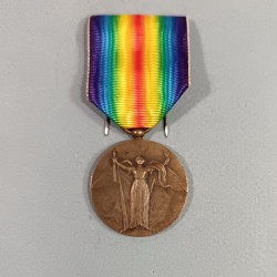 MEDAILLE INTERALLIEE DE LA VICTOIRE DE LA GRANDE GUERRE 1914-1918 GRAVEUR CHARLES